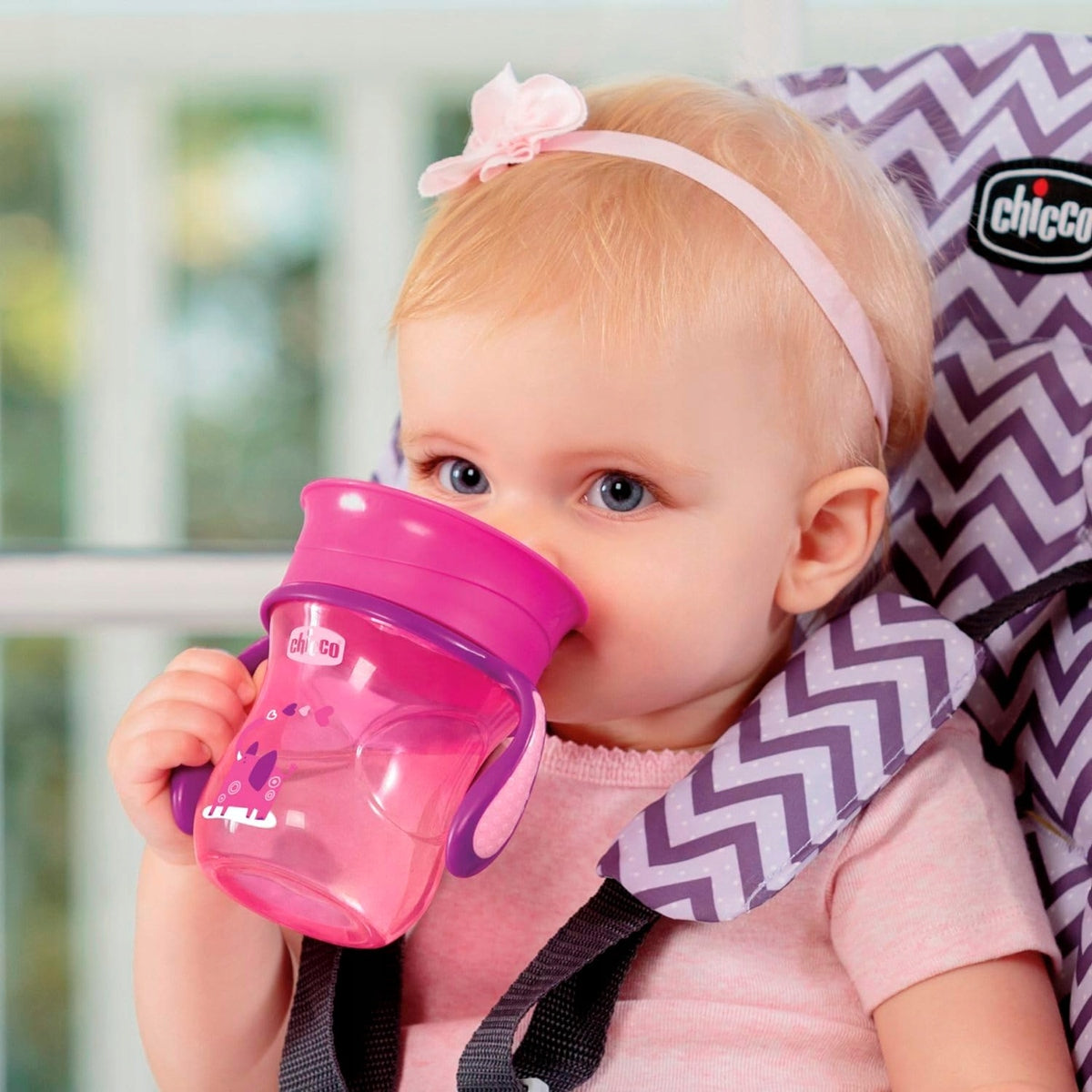 CHICCO Perfect First hrnek nekapající 200 ml 360° 12 m+