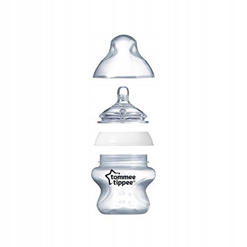 TOMMEE TIPPEE fopspeen voor fles CLOSER TO NATURE 6m+ x2