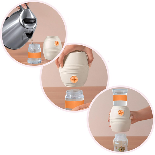 NIP Cool Twister waterkoeler voor zuigelingenvoeding 210 ml 80 seconden
