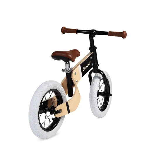 JANOD Bikloon Deluxe Laufrad aus Holz 12 Zoll, Sattelhöhe 40-46 cm