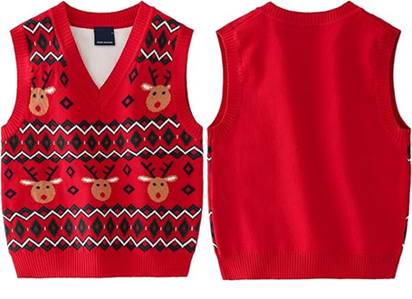 TOTAMMY pull en coton sans manches pour enfants 4-5 ans 120 cm RENNES