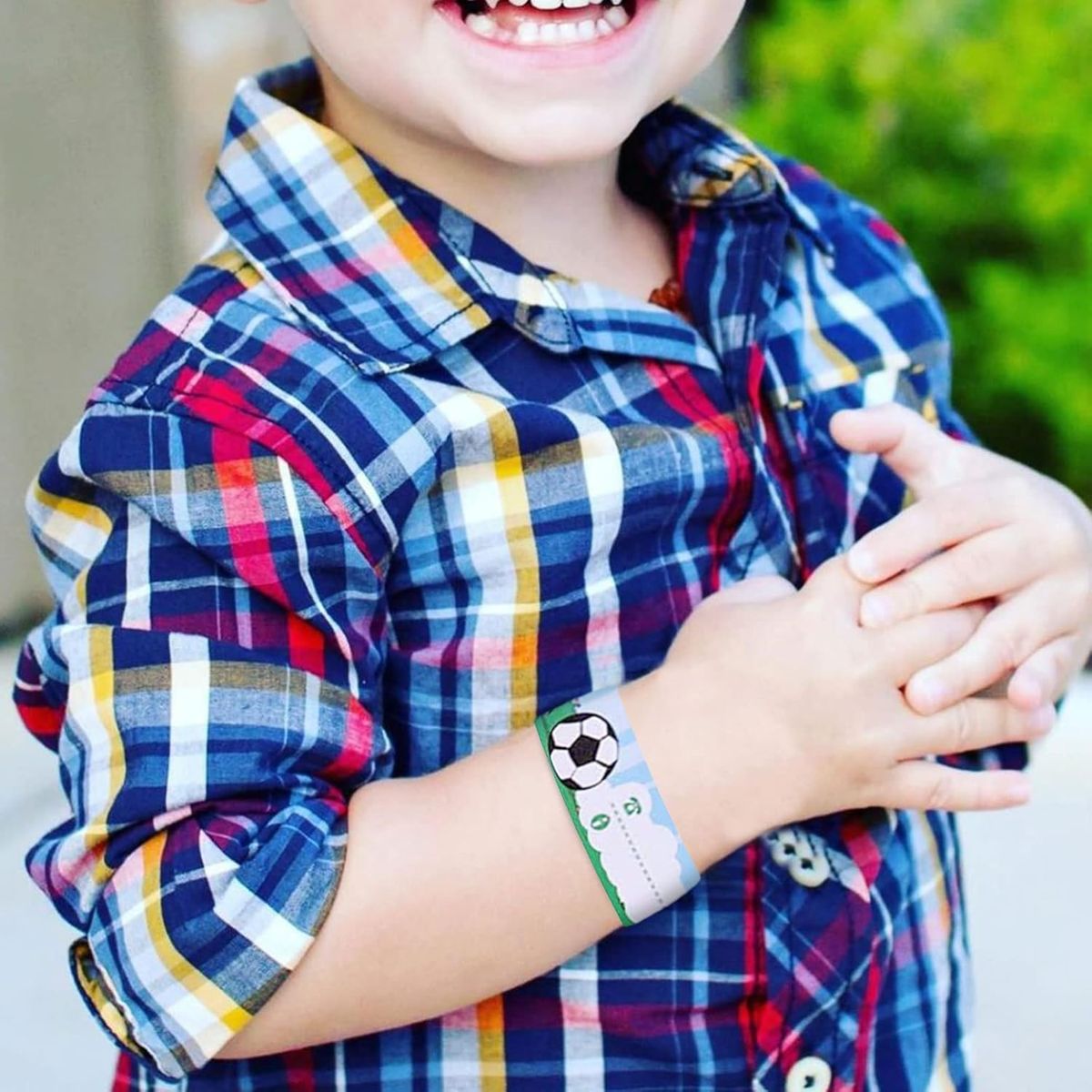 TSHAOUN bracelets SOS étanches pour enfants 20 pièces