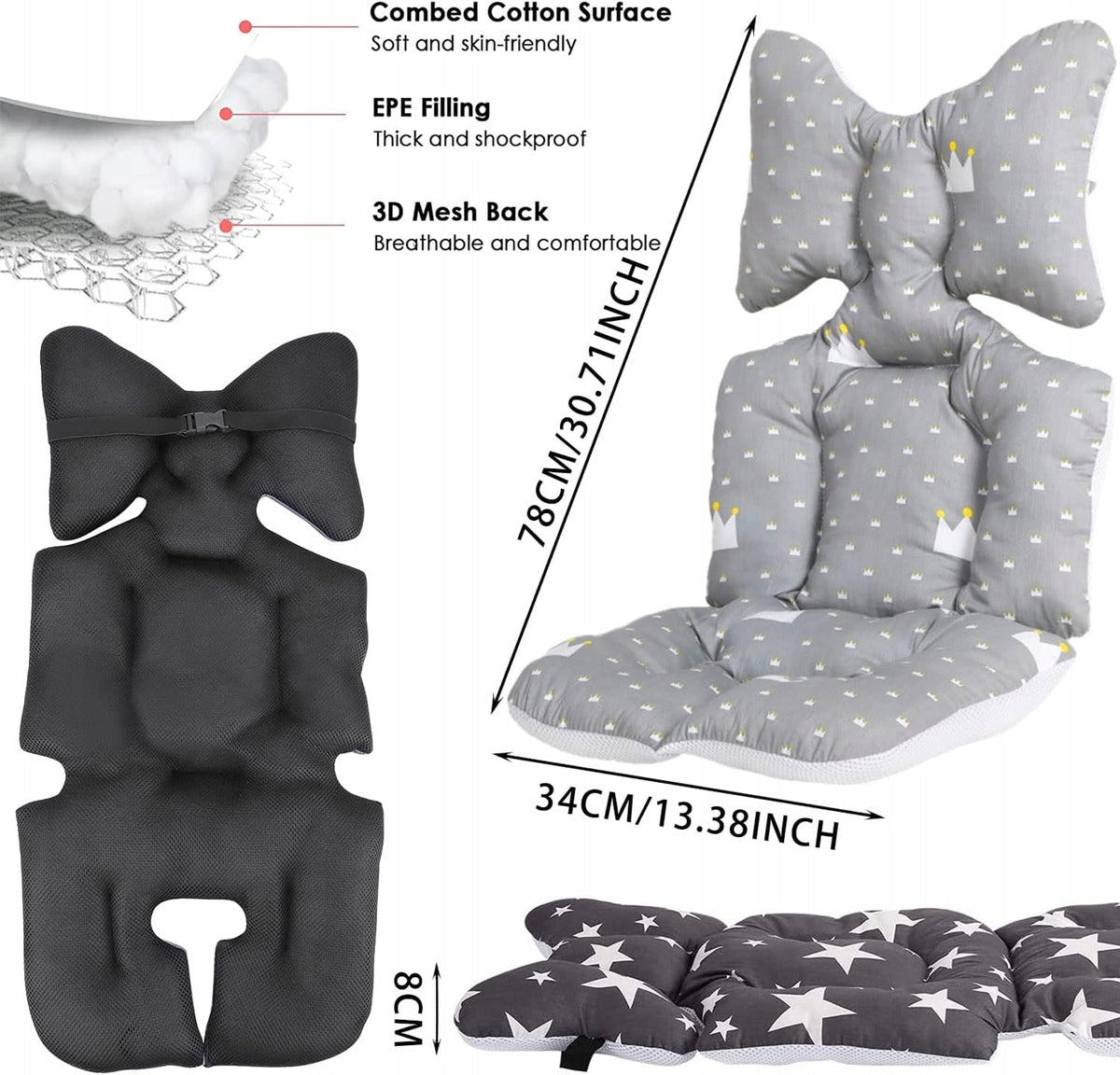 infant carrier for pushchairage 0+Good, new condition, replacement packaging available