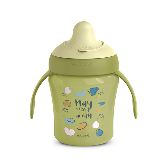 SUAVINEX Learning Cup ποτηράκι με σκληρό στόμιο 200 ml 6 m+