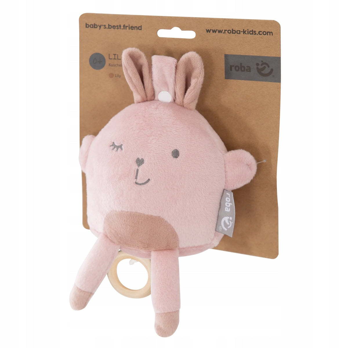 ROBA Lil Cutie suspension musicale "La Le Lu" LAPIN LILY 23 cm