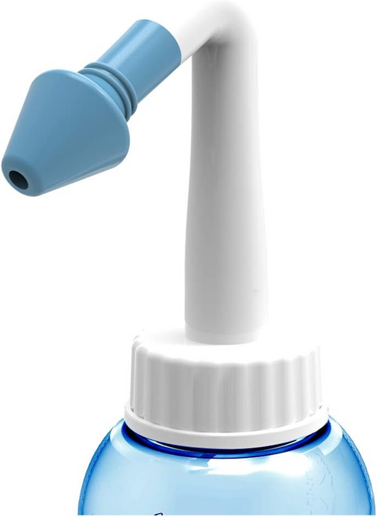 WATERPULSE Nasale 300 neussproeier voor kinderen en volwassenen 2 opzetstukken 300 ml