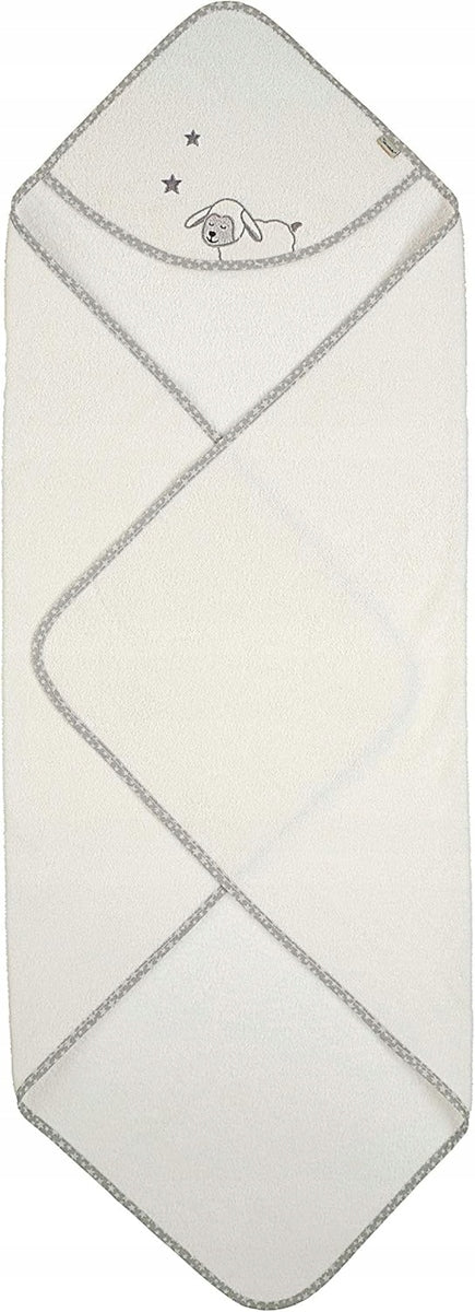 STERNTALER Stanley Ovce RUČNÍK S KAPUCÍ 80X80cm