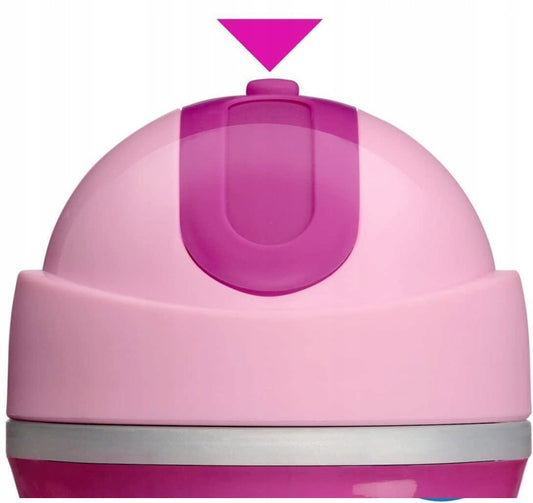 CHICCO Sport Cup hrnček s neprepustnou slamkou, 300 ml, 14 m+