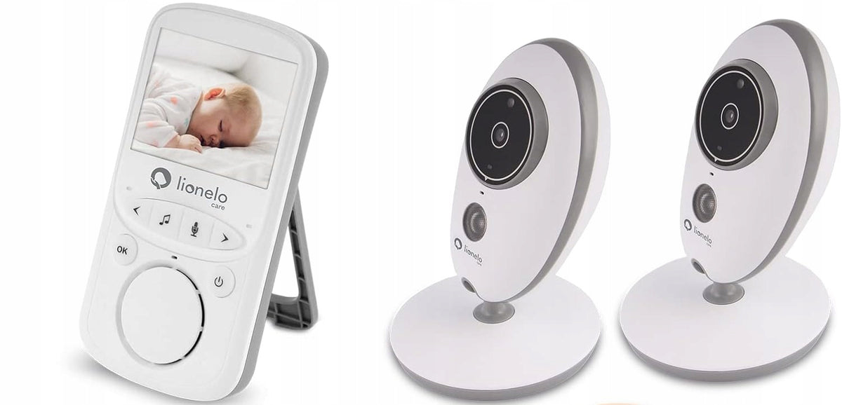 LIONELO Babyline 5.1 elektronická chůvička 2,4" VOX + 2 kamery