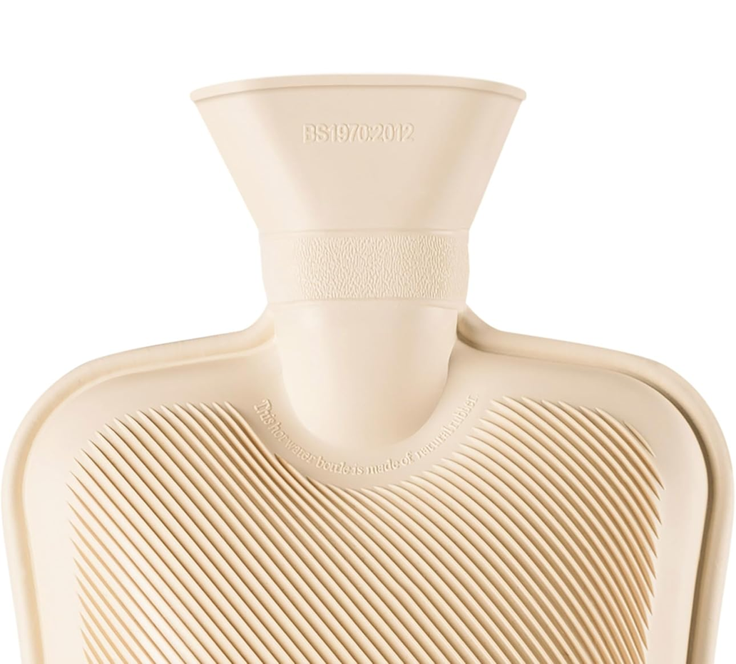 BLUMTAL rubberen warmwaterkruik 2 liter 20 x 32 cm