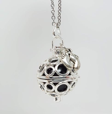 BOLA de GROSSESSE zilveren ketting met belletje voor zwangere mama