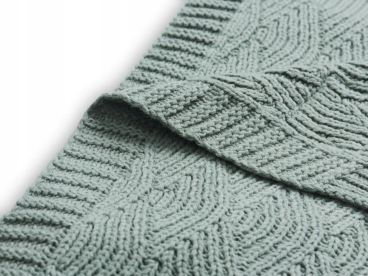 JOLLEIN couverture en tricot pour enfants 100 x 150 cm