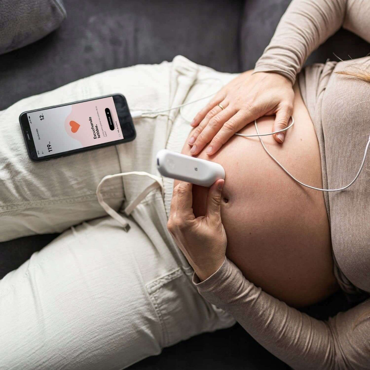 SUAVINEX detektor tętna płodu BLUETOOTH