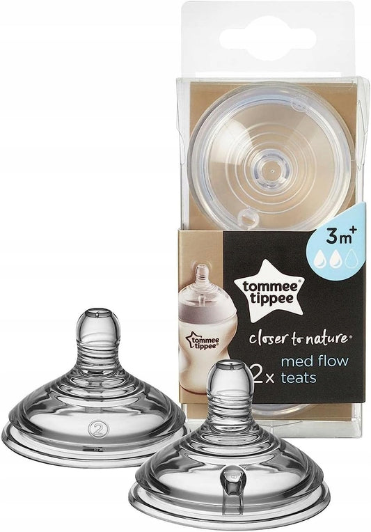 TOMMEE TIPPEE Sauger CLOSER TO NATURE 3m+ x2