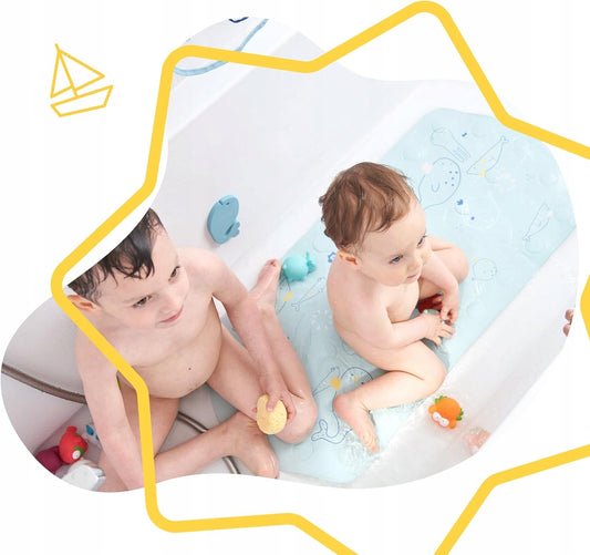 BADABULLE tappetino antiscivolo da bagno con sensore di TEMPERATURA 91x40