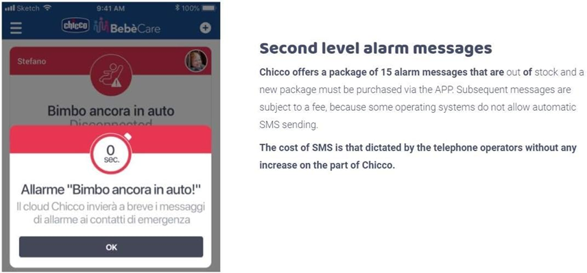 CHICCO BEBECARE Easy-Tech sensor systeem voor autostoeltje