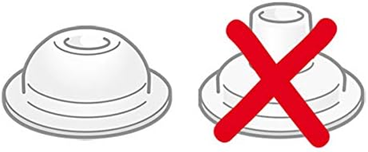 NUK 2 στόμια και 2 καλαμάκια για το μπουκάλι FLEXI CUP