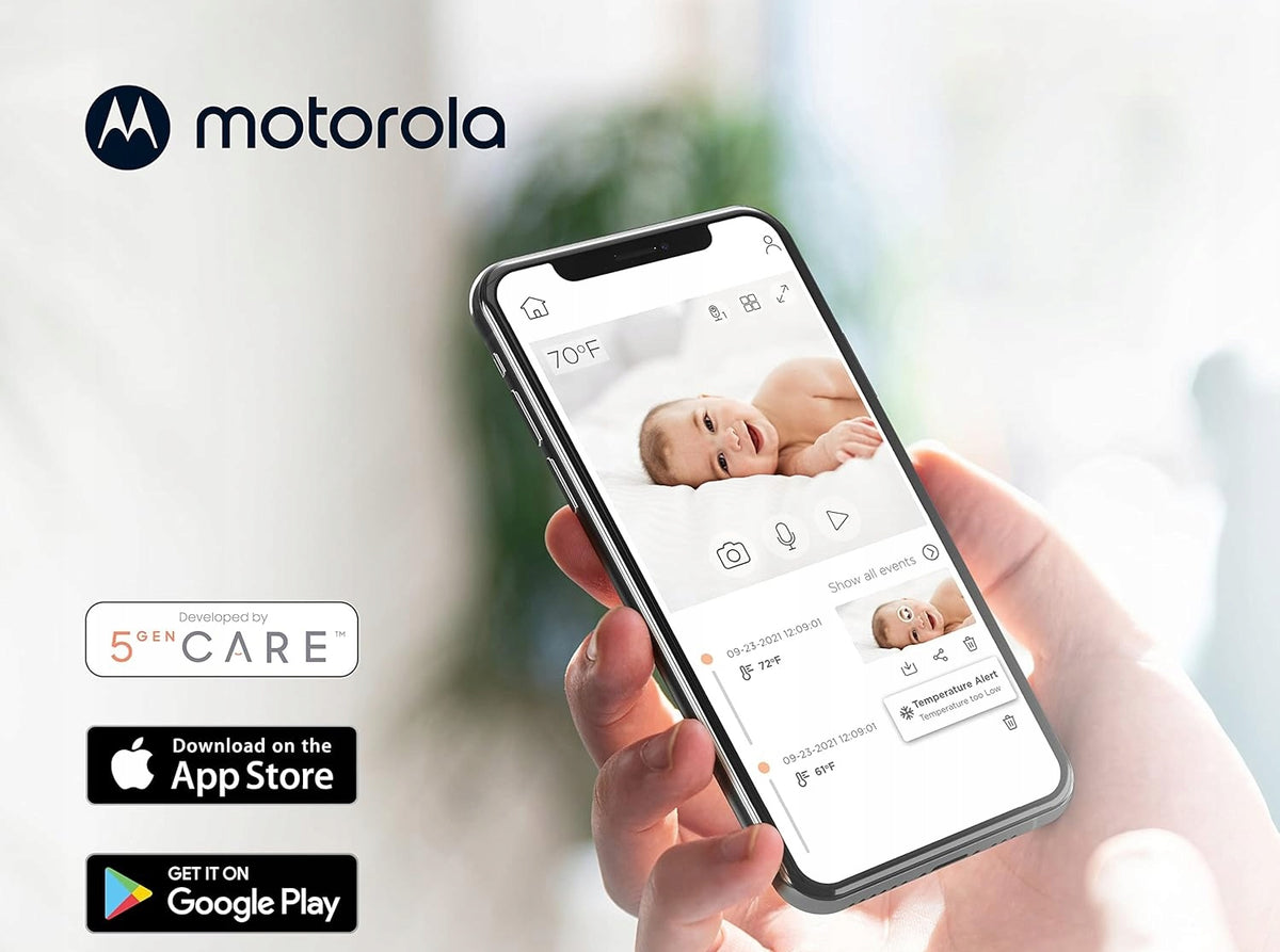 MOTOROLA PIP1010 Connect telecamera baby monitor elettronica HD controllata a distanza