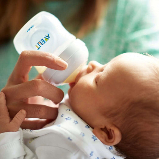 PHILIPS AVENT Natural butelka 260 ml smoczek 1m+ dla noworodka, karmienie butelką