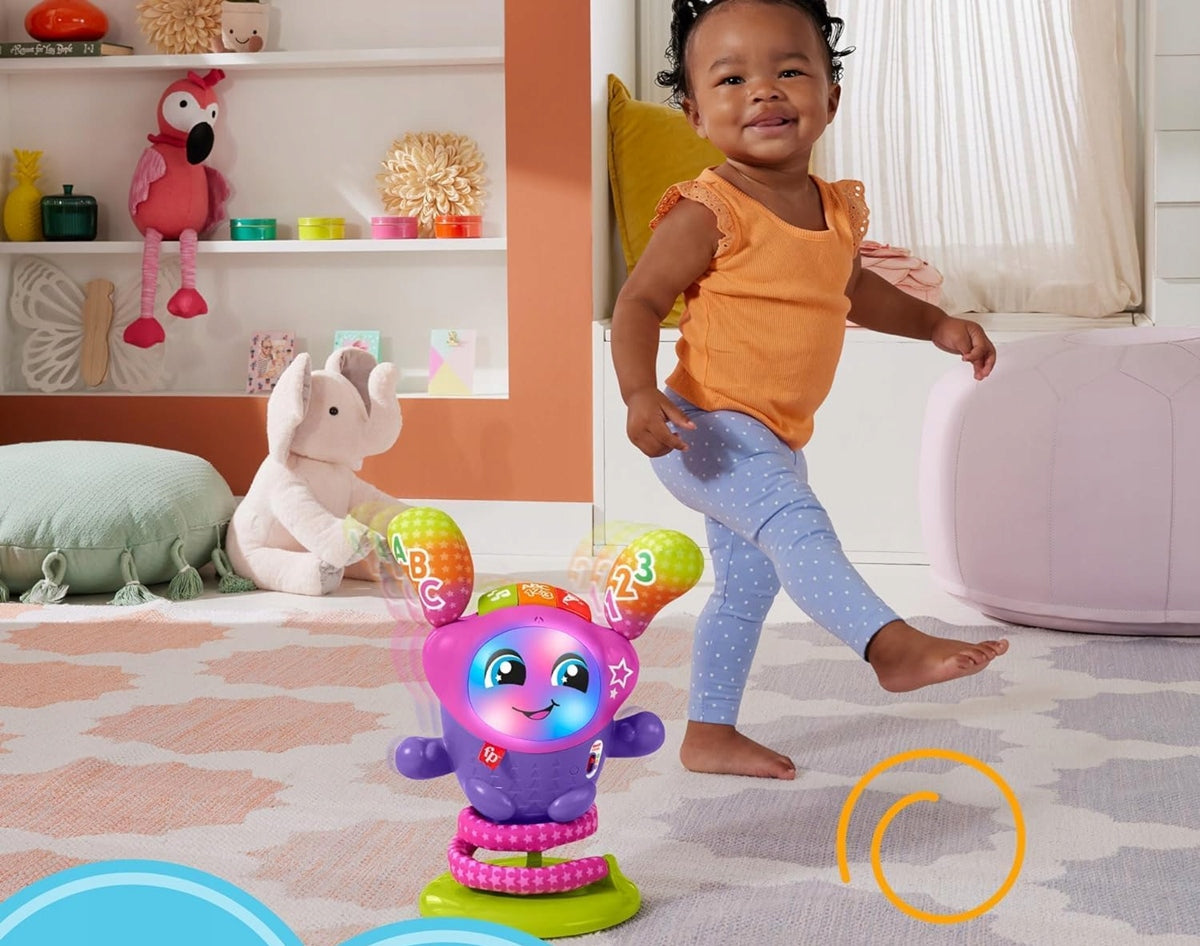 FISHER-PRICE interaktywny DJ TANZI śpiew taniec 75 aktywności J. ANGIELSKI
