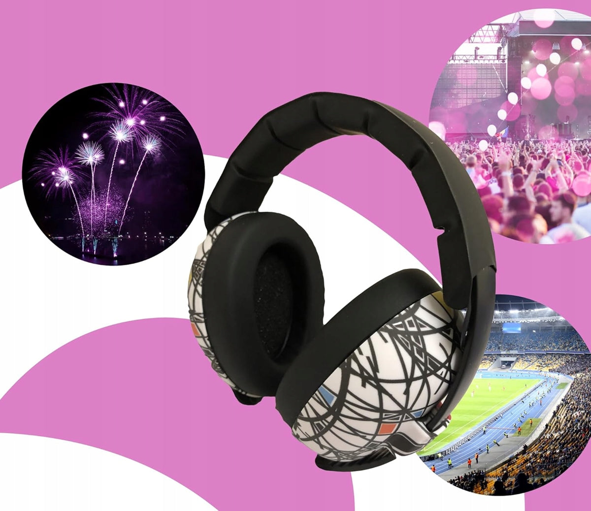 BANZ Hear No Blare protective headphones