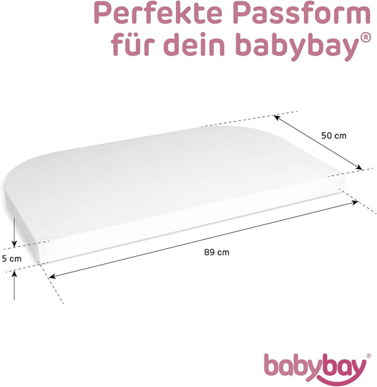 BABYBAY fitted sheet for Maxi, Midi, Boxspring, Comfort and Comfort Plus models