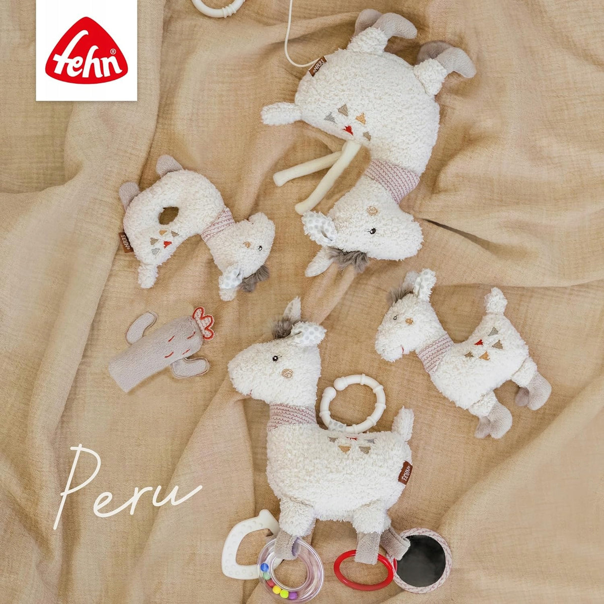 FEHN ours en peluche avec boîte à musique SUSPENSION