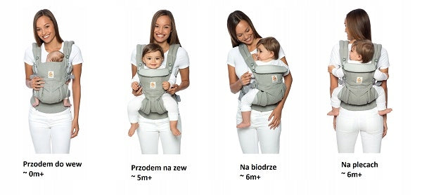 ERGOBABY OMNI 360 porte-bébé ergonomique 3,2-20,4kg