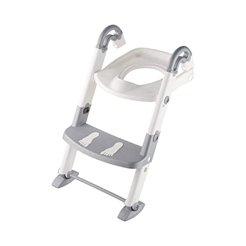 KIDSKIT 3-in-1 gray and white toilet trainer 18-36m