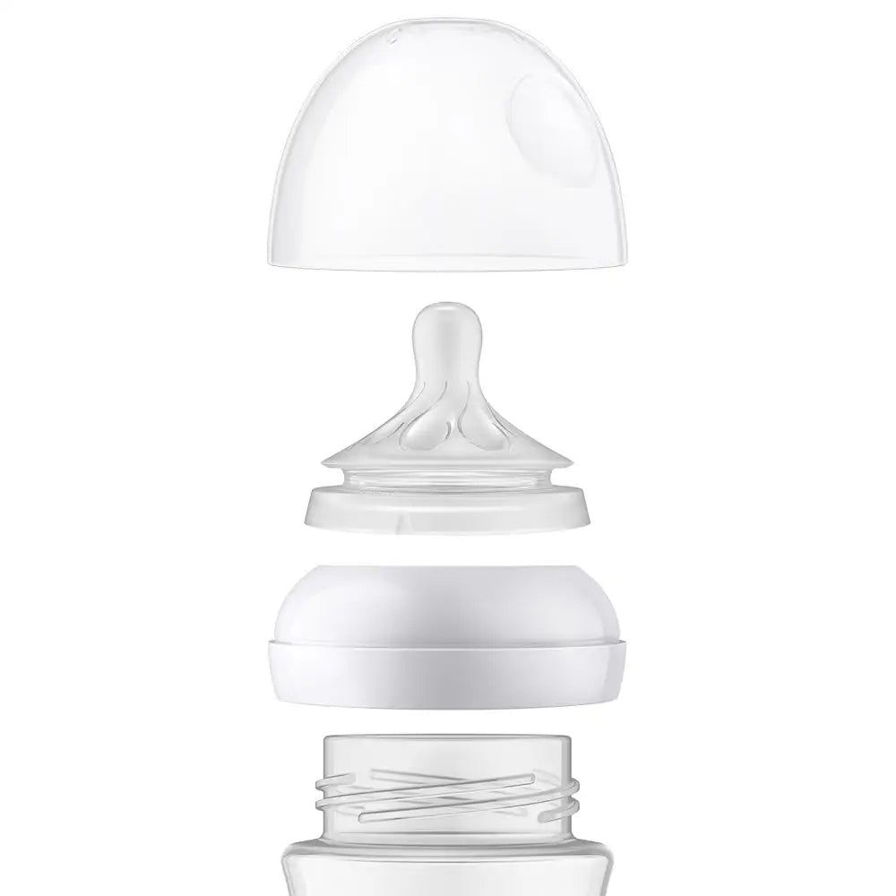 PHILIPS AVENT Biberón de vidrio Natural Response 120 ml 0+ tetina 2