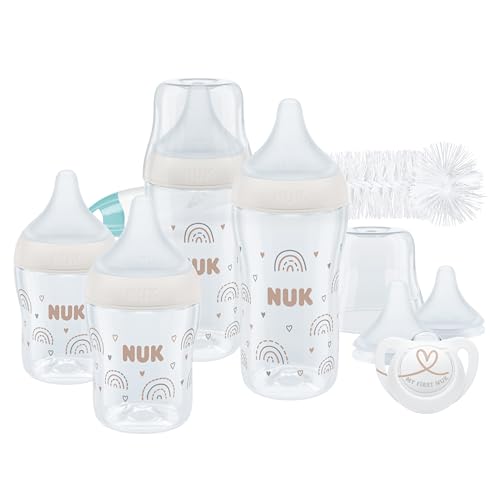NUK Perfect Match Starterset mit Babyflaschen 0-6 Monate