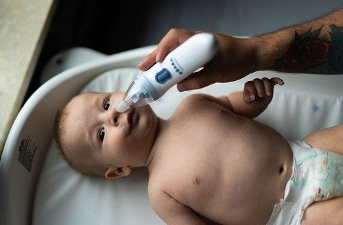 BEABA Tomydoo Aspirador nasal eléctrico para bebés