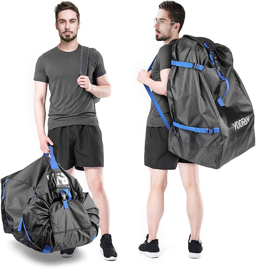 YOOFAN Sac de transport pour avion pour poussette siège auto 85x45x45 SAC À DOS