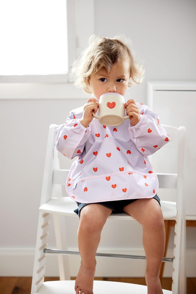 LASSIG Sippy Cup Happy Rascals Heart drinkbeker met tuit 150 ml 6 m+