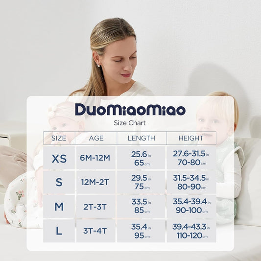 DUOMIAOMIAO sac de dormit de iarnă 2,5TOG S 80-90cm