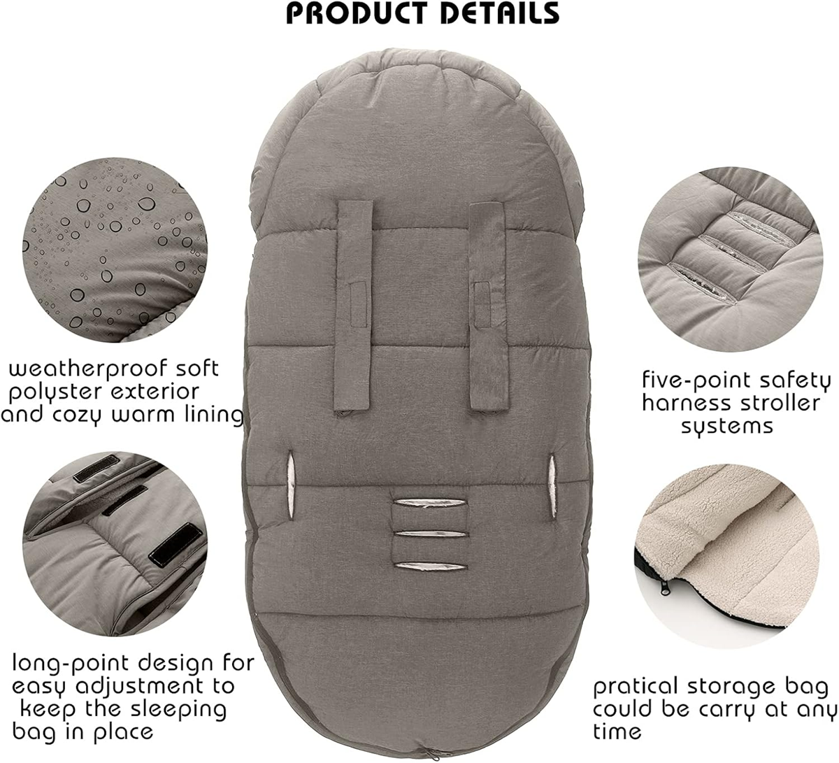 MIRACLE BABY chancelière universelle pour poussettes