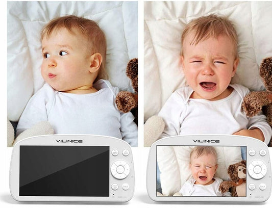 VILINICE távirányítós digitális bébiőr 5,5" HD LCD