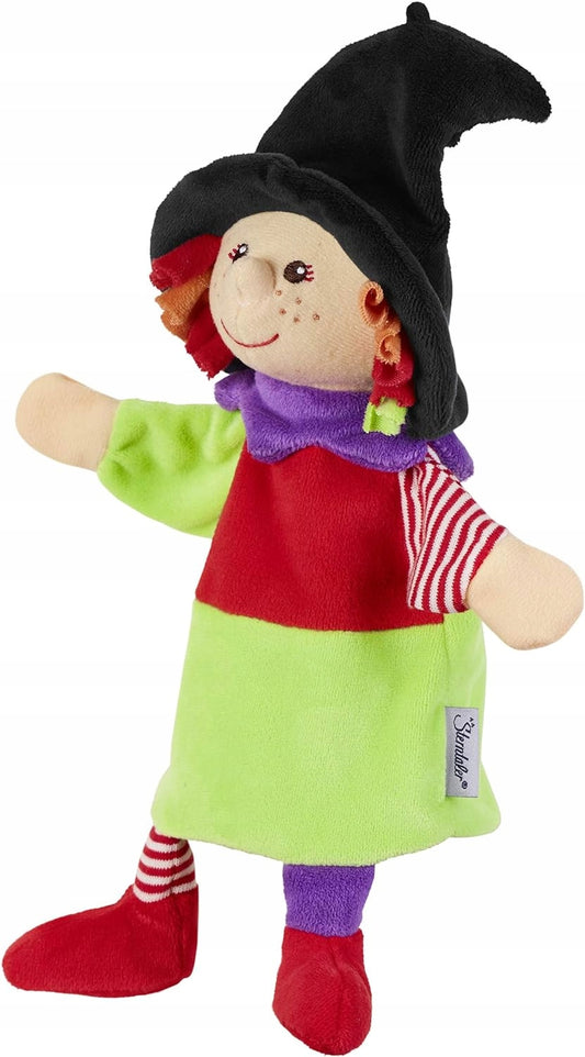 STERNTALER plyšová maňuška na hraní rolí ČARODĚJNICE 22 cm