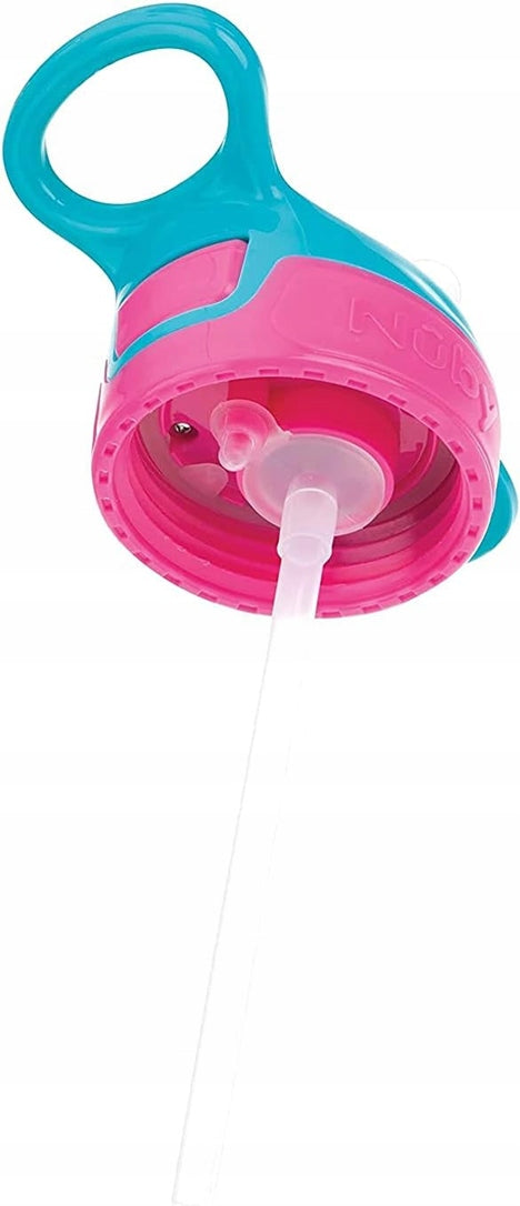 NUBY Flip-it Cup ποτηράκι εκπαιδευτικό tritan με καλαμάκι και ρύγχος 3λ+ 360 ml