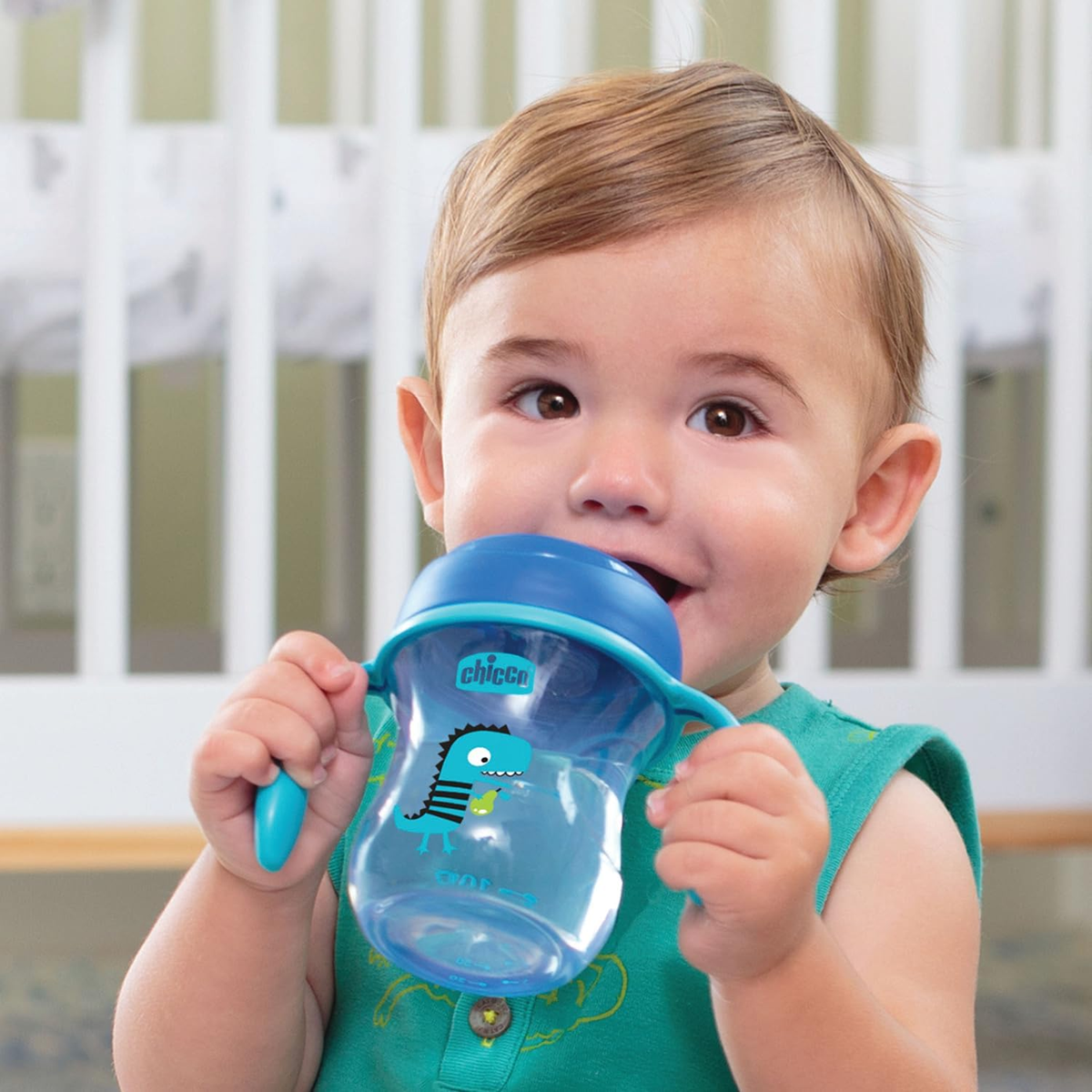 CHICCO Ποτήρι Μετάβασης με Ρύγχος και Λαβές 200 ml 4 Μηνών+