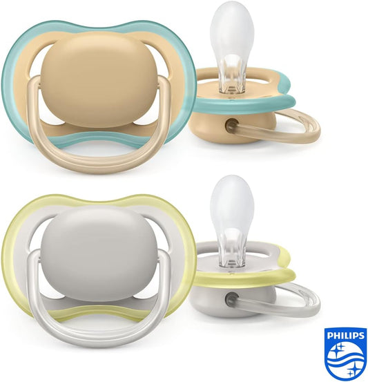 Philips Avent Ultra Air siliconen fopspeen x2 0-6m