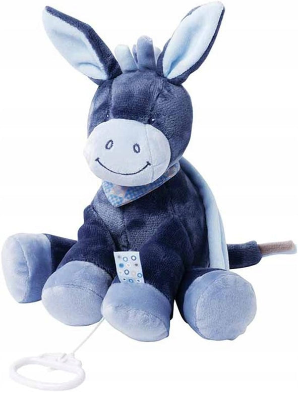 NATTOU peluche musicale La-Le-Lu ÂNE ALEX 18 cm