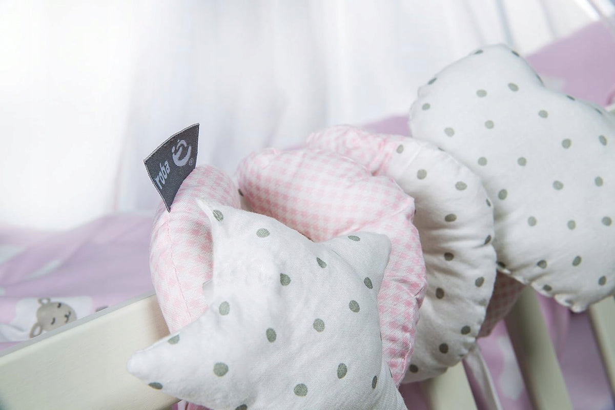 Spirale ROBA avec sons et miroir pour poussette, lit bébé, siège auto