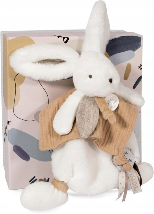 DOUDOU et Compagnie comforter peluche CONIGLIO con pon pon 25 cm