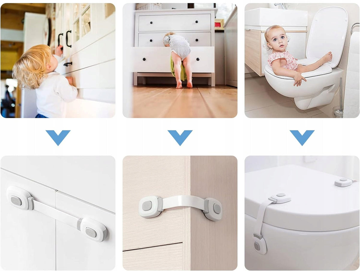 BillyBath Sicherung für Schränke und Schubladen x1