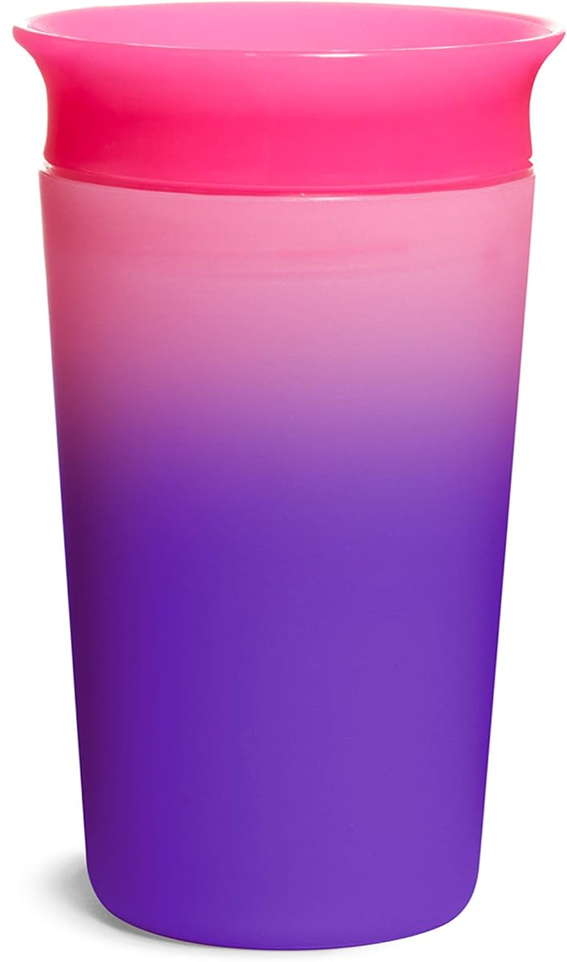 MUNCHKIN Miracle antilekbeker kleurveranderend 360° drinkrand 266 ml 12 m+