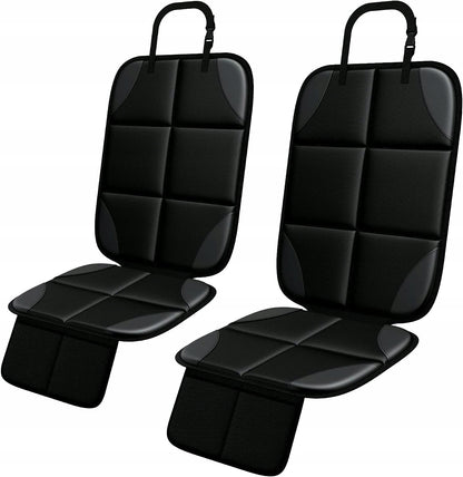 Alfombrillas para asientos de coche con bolsillos impermeables ajustables