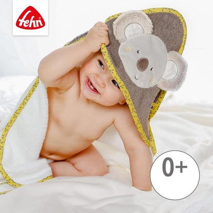 Toalla de algodón FEHN con capucha Koala Australia 80 x 80 cm