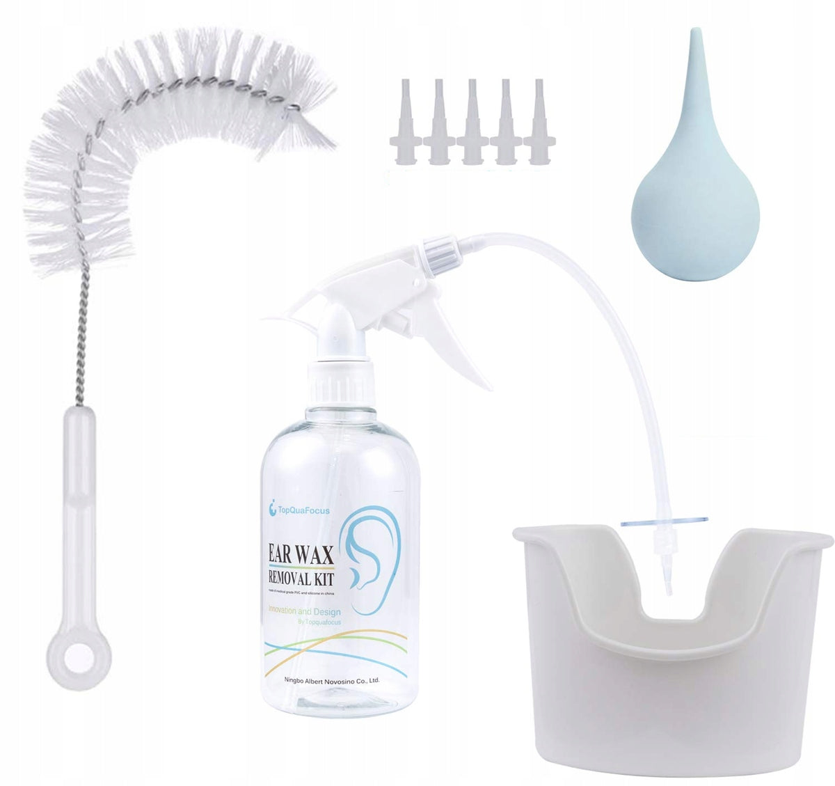 HAILICARE oorverzorgings- en reinigingsset 6 l+