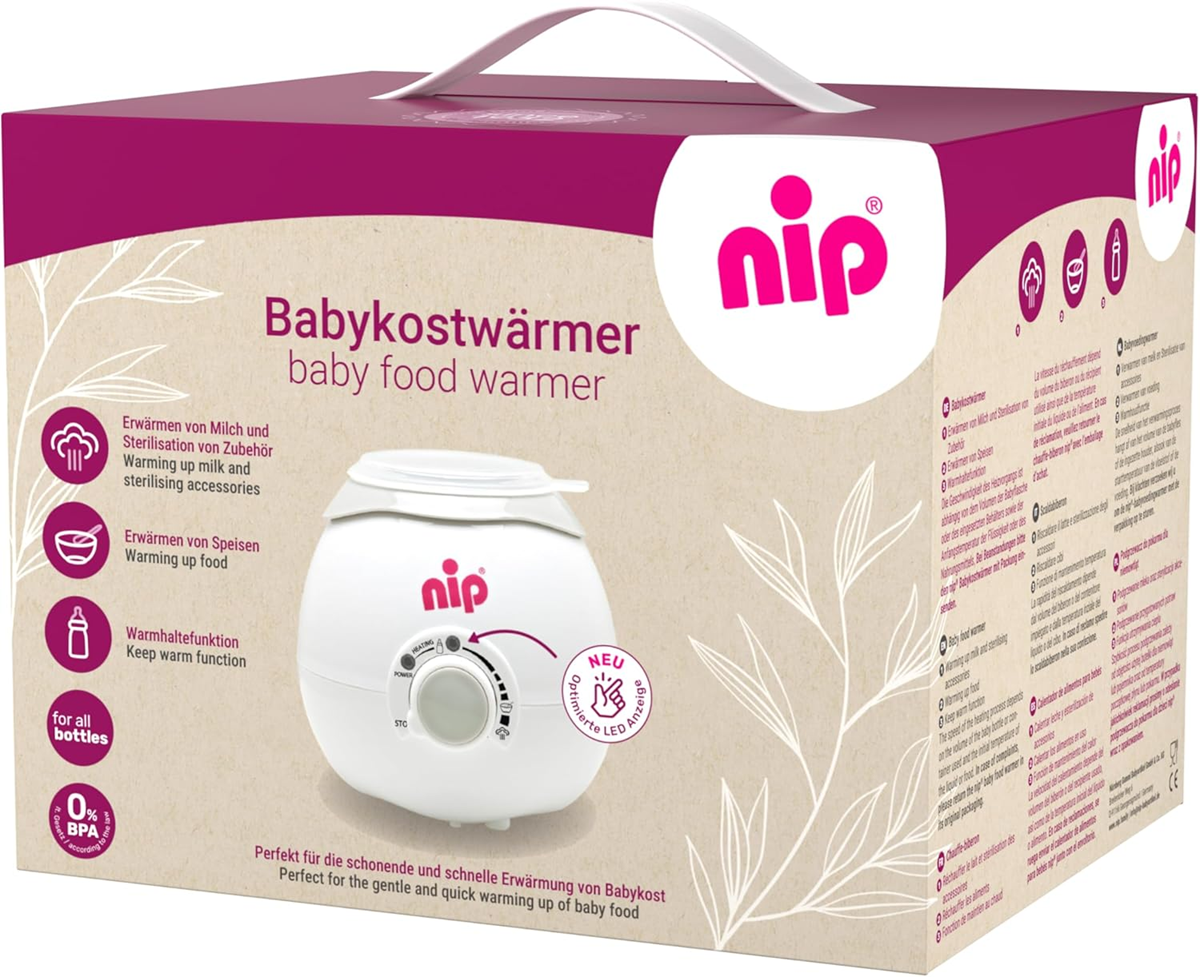 NIP flessen- en potverwarmer 3-in-1